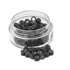 Babe Silicone Beads 100pk - Dark Chocolate